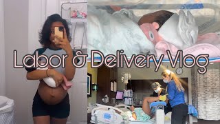 Ah’Naysias Labor & Delivery vlog| positive induction at 41 weeks.