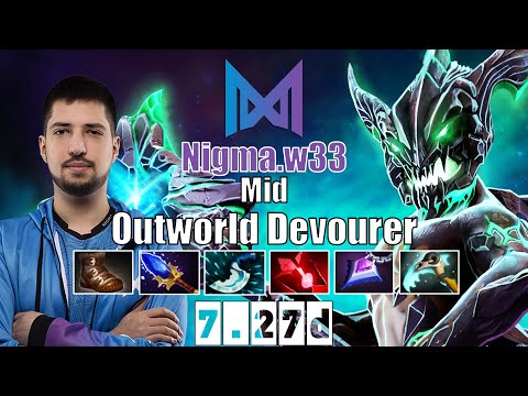 Outworld Devourer | Nigma.w33 | Mid Outworld Devourer | 7.27d Gameplay Highlights