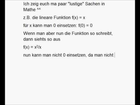 Lustige Mathematik ;D