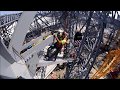 Ironworkers building Georgia (gopro)