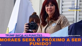 GOVERNO TRUMP INICIA AS PUNIÇÕES  MORAES SERÁ O PRÓXIMO?