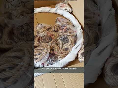 Custom Lighting Factory: Rattan Pendant Light Packaging Line