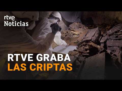 RTVE accede en primicia a las criptas de Cuelgamuros, la mayor fosa común en España | RTVE Noticias