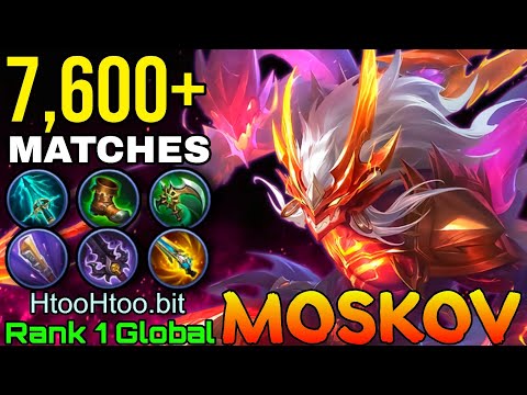 Monster Moskov 7,600+ Matches - Top 1 Global Moskov by HtooHtoo.bit - Mobile Legends