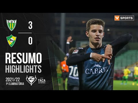 Highlights | Resumo: Tondela 3-0 CD Mafra (Taça de Portugal 21/22)