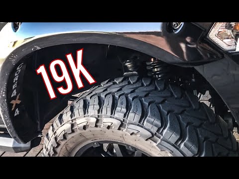 19k mile Toyo open country m/t tire review