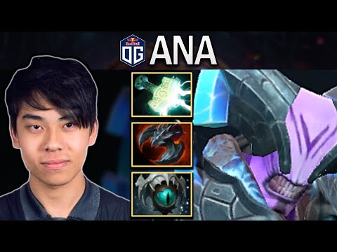 OG.ANA SMURF FACELESS VOID WITH 21 KILLS - DOTA 2 PRO 7.30E GAMEPLAY