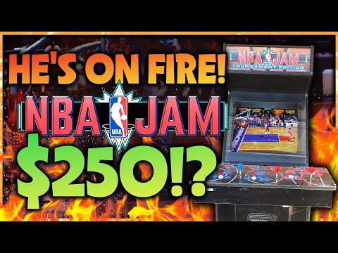 NBA Jam Arcade Cabinet for $250!?