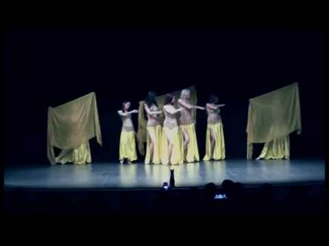 Bastet belly dance group - Modern oriental dance with veil poi