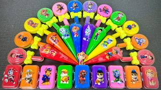 PAW Patrol DIY Slime Adventure with Chase, Marshall, Skye, Rocky & Zuma,...Satisfying ASMR Video