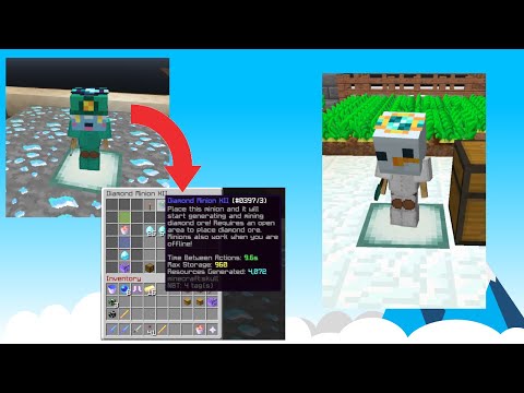 What Is The Fastest Possible Minion?! - Hypixel Skyblock