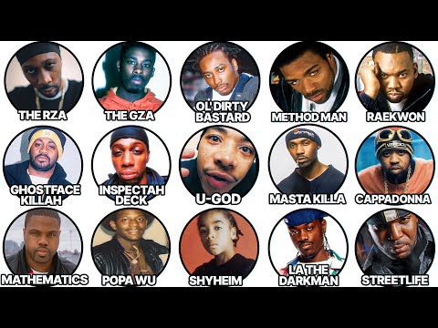 The Life of Every Wu-Tang Clan Member Explained In Detail For 56 Minutes