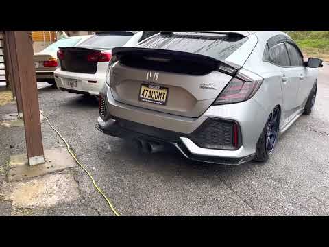 10th Gen Civic 1.5T Greddy DDR Cold Start