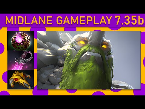 ⭐Tiny 20 Kills! Mid Gameplay 7.35b - Dota 2 Top MMR
