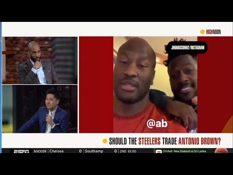 High Noon 01.02.2019 - Should The Steelers Trade Antonio Brown