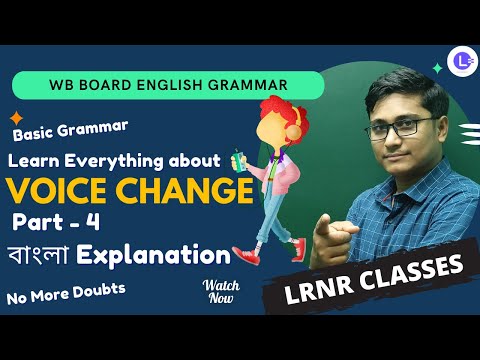 VOICE CHANGE of FUTURE TENSE in Bengali for Beginners (PART-4) English Grammar
