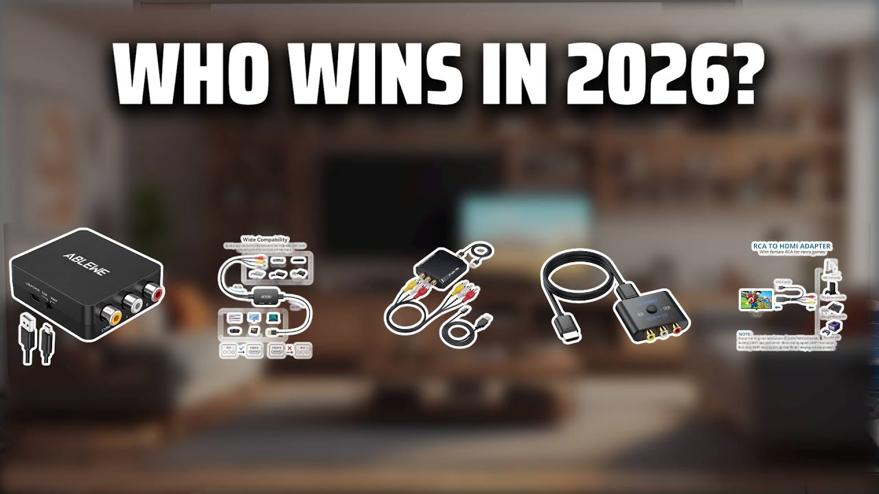 The Top 5 Best AV to HDMI Converter in 2026 - Must Watch Before Buying!