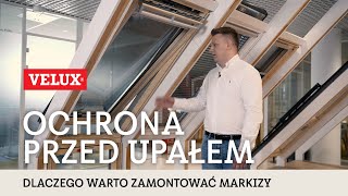 Markizy przeciwsłoneczne VELUX - ochrona przed upałem na poddaszu