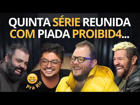 VICTOR SARRO, MARCIO DONATO e VINHETEIRO Contam Piadas Canceláveis no Flow Podcast - Momento Hilário