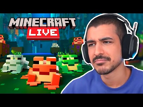 GRAVIER reagisce al MINECRAFT LIVE 2022!