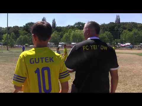 CZ17-Międzynarodowy Turniej Wrocław Trophy-Gutek z N-FC Yellow-IV mecz-I połowa Sokół Kostlany(CZE)