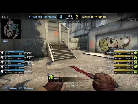 CSGO POV NiP.Plopski vs. VP @overpass - 37 kills