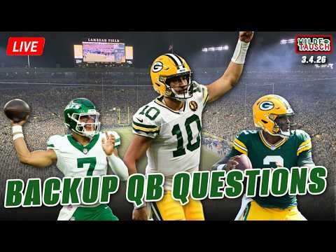 LIVE: NFC North POWER SHIFT + Packers Backup QB Options | Wilde and Tausch 3.4.26