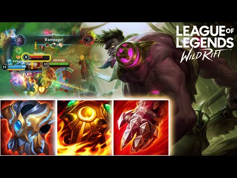 Unstoppable Dr. Mundo Top Gameplay vs Tryndamere | Wild Rift