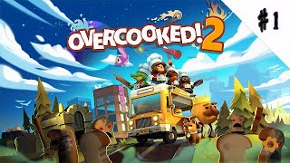 【オーバークック2】#1 ドリンク&クッキング！《さつき&みずち&だんぷ》