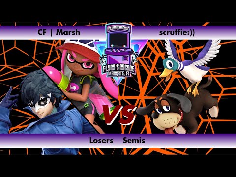 Flynn's Arcade 076 Losers Semis - CF | Marsh (Joker) vs scruffie:)) (Duck Hunt) SSBU Tournament 2023
