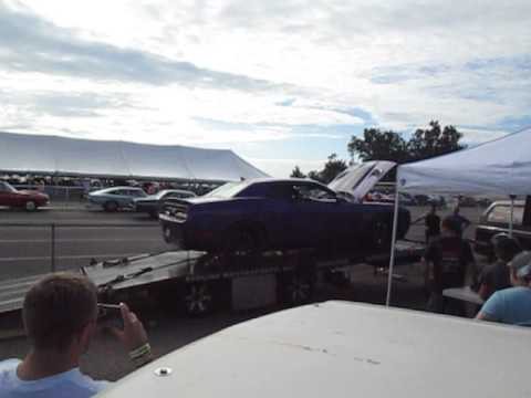 Plum Crazy Challenger Hellcat Dyno Run, Mopar Nationals 2015