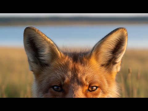 Relaxing Autumn Fox in the Forest