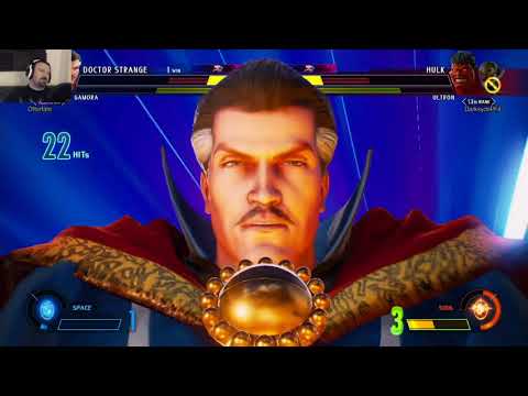 Marvel vs. Capcom Launch MP pt23 - vs. Gamora/Strange (unblockable!)
