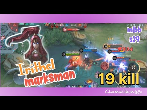 irithel first match full action 19 kill in #mlbb (S29) #irithel