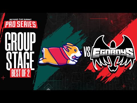 DogChamp vs Egoboys Game 2 - BTS Pro Series 5: Group Stage w/ MLP & johnxfire