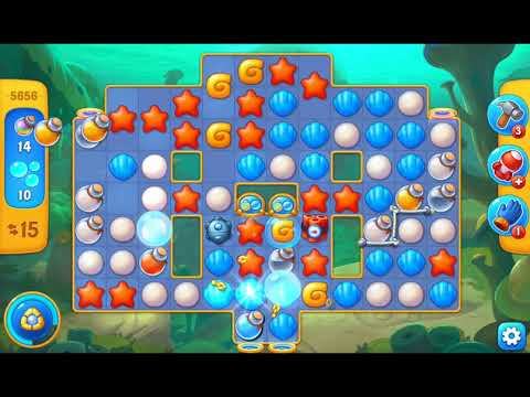 Fishdom 2021 - Level 5656   #playrix #fishdom #gaming