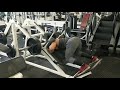 Reverse hack squat