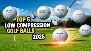 Top 5 Low Compression Golf Balls for Beginners & High-Handicappers 2025