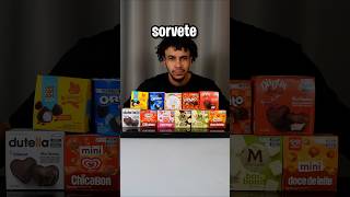 COMPREI TODOS OS BOMBONS DE SORVETE DO MERCADO!#sorvete #bombom #experimentando #oreo #chokito