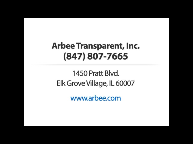 Arbee Transparent - Elk Grove Village, IL