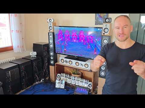 NEW - 9x Logitech Z-5500 LOUDNESS - Part 1