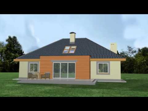 Bartek A - projekt domu pracowni Horyzont