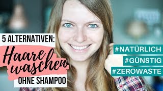 5 Shampoo Alternativen - No Poo | Haare waschen mit Roggenmehl? | Lilies Diary