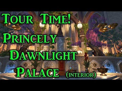 Touring the Princely Dawnlight Palace  in Elder Scrolls Online