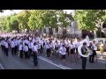 Марш детских духовых оркестров в Севастополе 