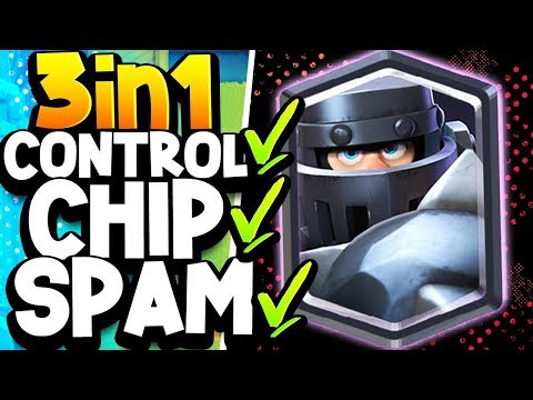 3 ARCHETYPES in 1 DECK! #1 MEGA KNIGHT CONTROL DECK!