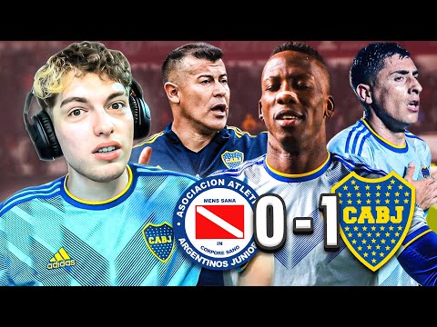 DAVOO XENEIZE REACCIONA A ARGENTINOS 0 BOCA 1 (2023) - LIGA ARGENTINA