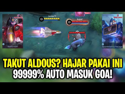 Aldous 500 Stack Vs Popol Kupa 500% Attack Speed - Mobile Legends