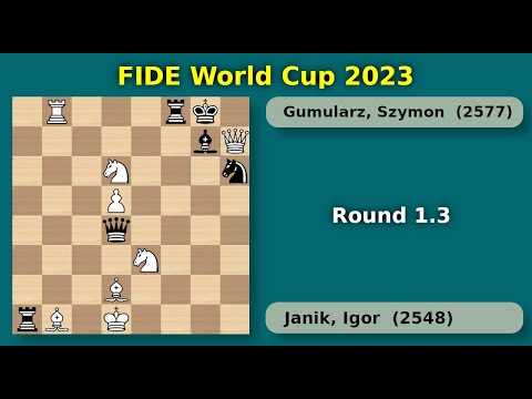 Janik, Igor (2548) -- Gumularz, Szymon (2577) Round 1.3