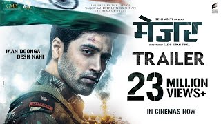MAJOR Trailer - Hindi | Adivi Sesh | Saiee M | Sobhita D | Mahesh Babu - In Cinemas June 3rd